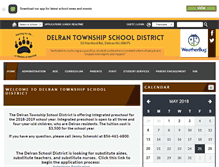 Tablet Screenshot of delranschools.org